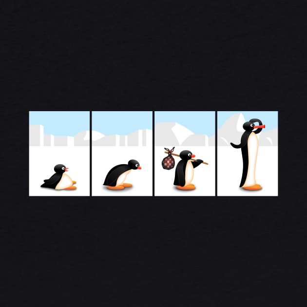 The penguin evolution by Emporion